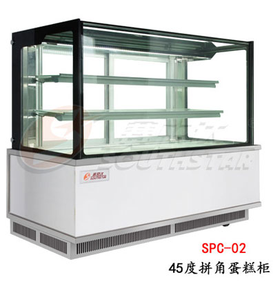 45度拼盤蛋糕櫃SPC-02
