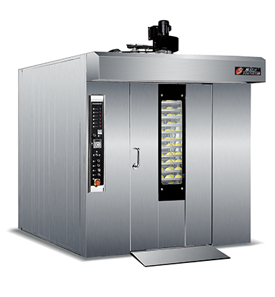 賽思達熱風旋轉爐NFX-64D雙推車64盤電力型廠家直銷