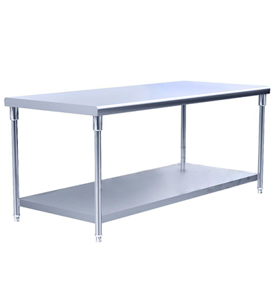 廣州賽思達雙層不鏽鋼工作台烘焙廚房操作台